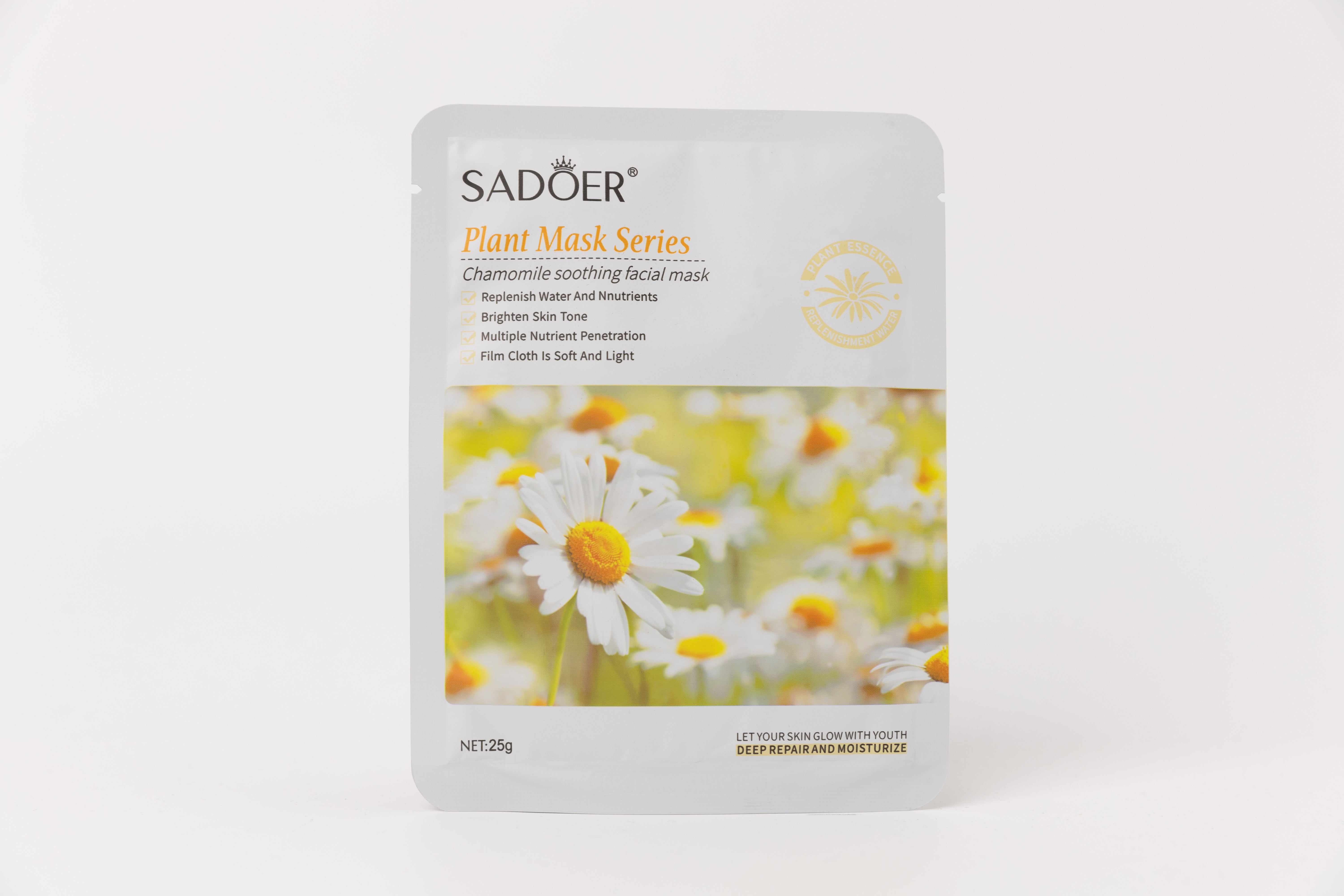 SADOER Mască Facială Hidratantă