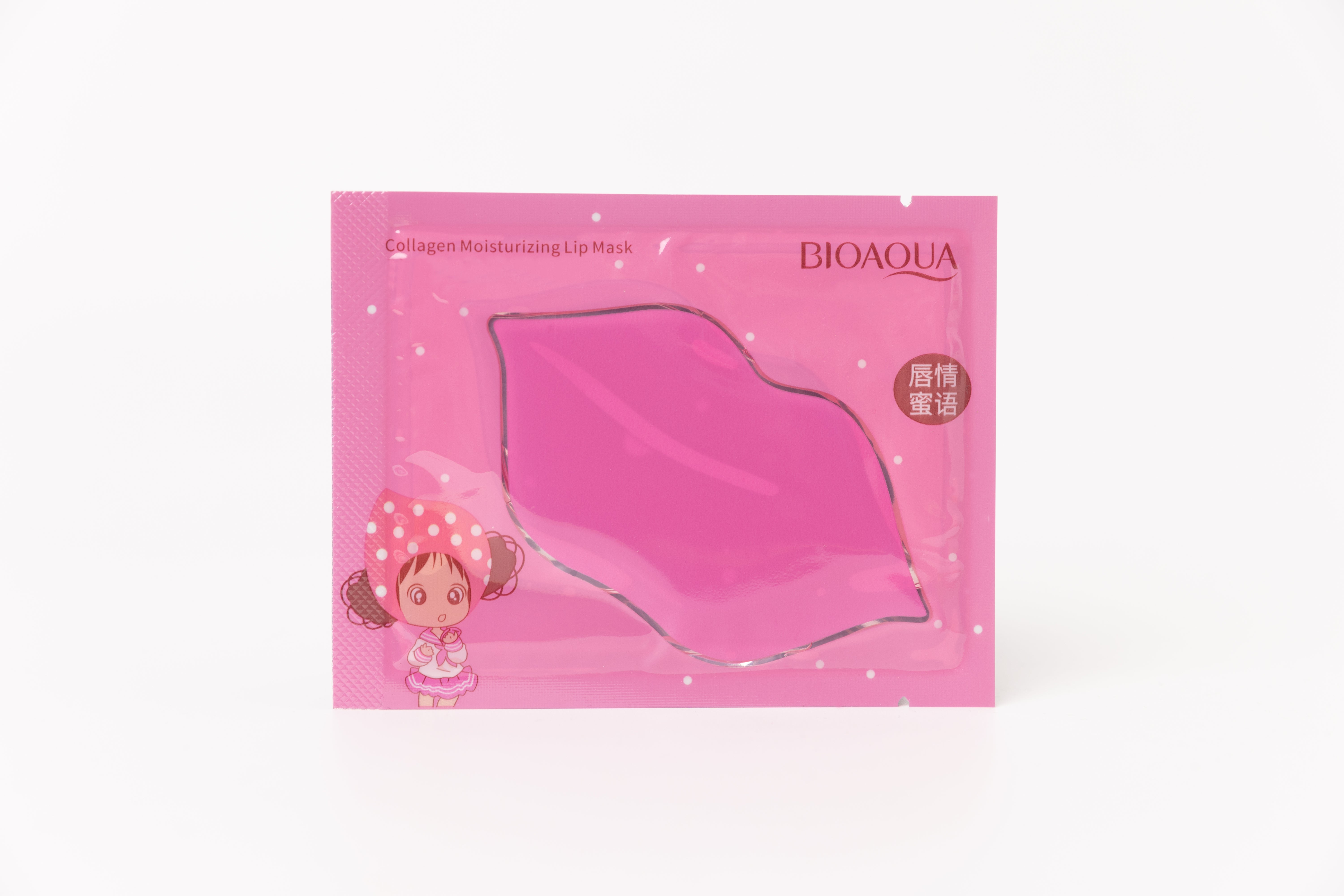 BIOAQUA Mască hidratantă pentru buze cu colagen